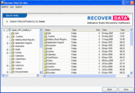 Mac File Recovery Software screenshot